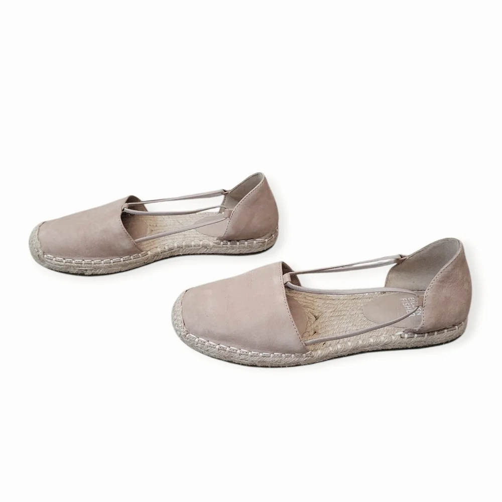 Eileen‎ Fisher Lee Tumbled Nubuck Leather Espadrille